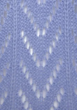 Pullover|Vivance Ajourpullover Blau