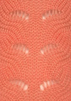 Pullover|LASCANA Ajourpullover Papaya