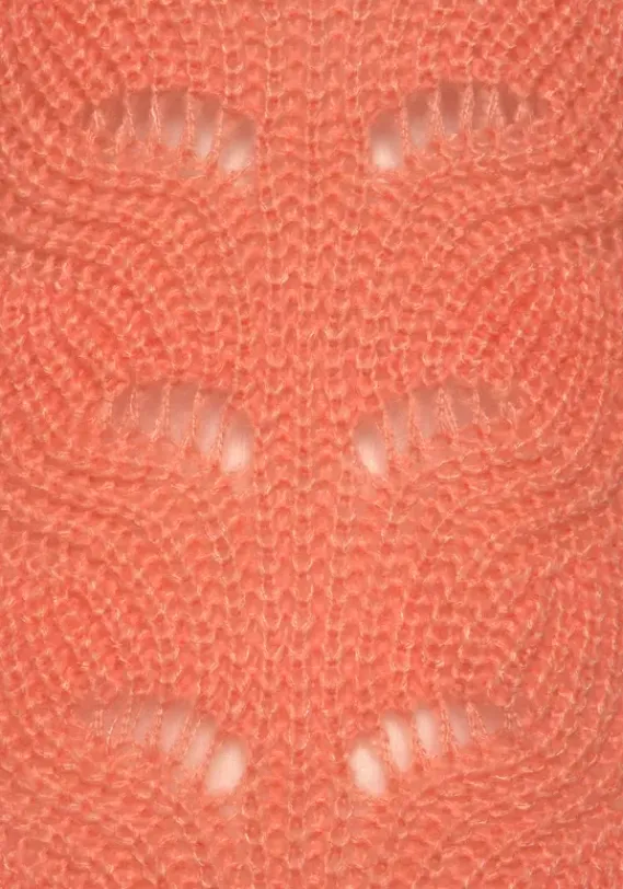 Pullover|LASCANA Ajourpullover Papaya