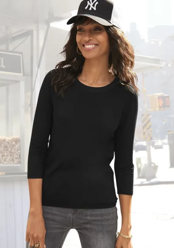 LASCANA Damenshirts<3/4-Arm-Shirt