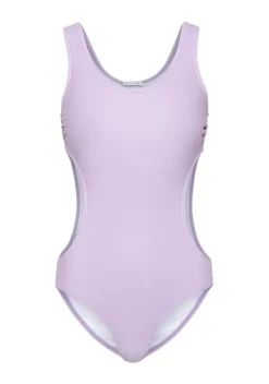 Badeanzuge|LSCN by LASCANA Badeanzug"Gina" Lila