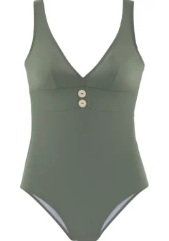 Badeanzuge|Vivance Badeanzug"Pauline" Oliv
