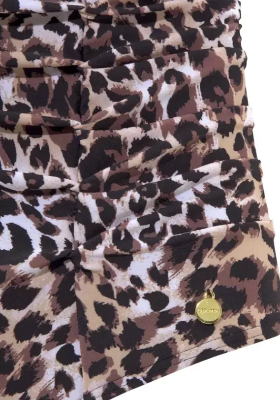 Badeanzuge|LASCANA Badeanzug"Raubi" Braun-Bedruckt