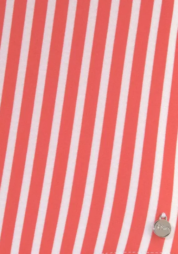 Badeanzuge|s.Oliver Badeanzug"Seer" Rot-Weis