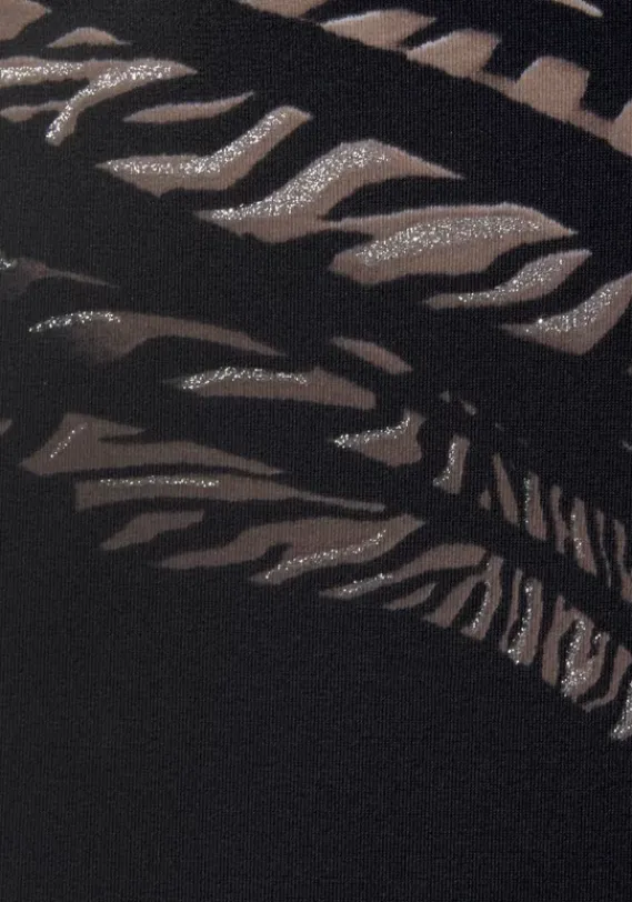 Badeanzuge|LASCANA Badeanzug"Tiga" Schwarz-Bedruckt