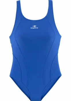 Badeanzuge|KangaROOS Badeanzug"Uni" Royalblau