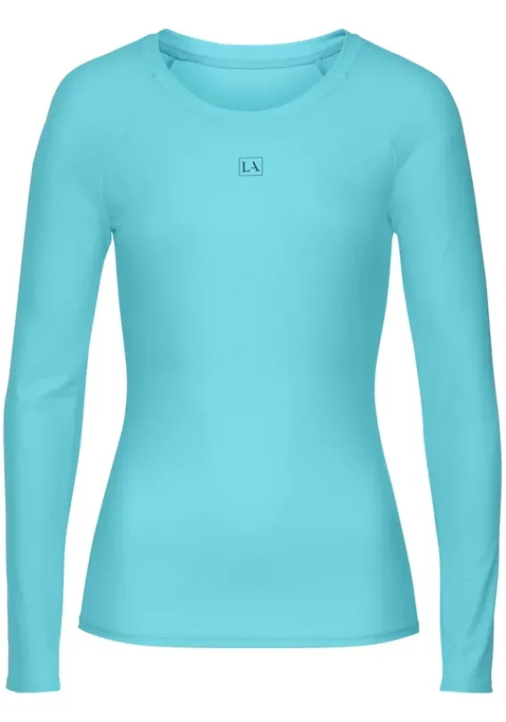 Nachhaltige Bademode|LASCANA ACTIVE Bade-Shirt"Janni" Turkis