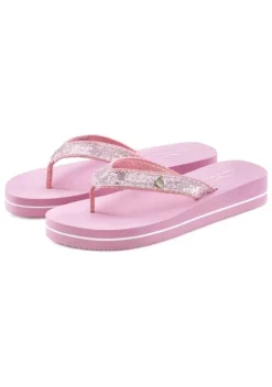 Badeschuhe|Venice Beach Badezehentrenner Rose