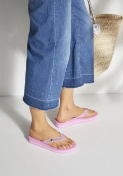 Badeschuhe|Venice Beach Badezehentrenner Rose