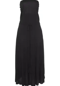 Kurze Kleider|LASCANA Bandeaukleid Schwarz