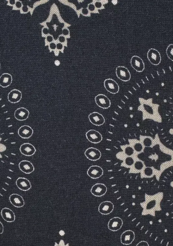 Strandmode|LASCANA Bandeaukleid Schwarz-Beige-Bedruckt