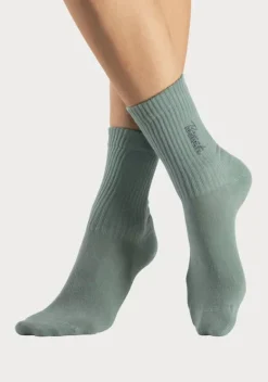 Socken|Bench. Basicsocken 1X Schwarz, 1X Anthrazit-Meliert, 1X Pistazie