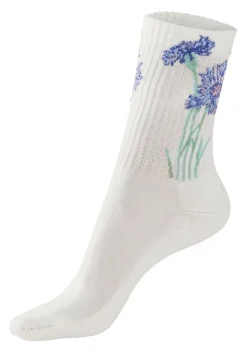 Socken|LASCANA Basicsocken 4X Ecru