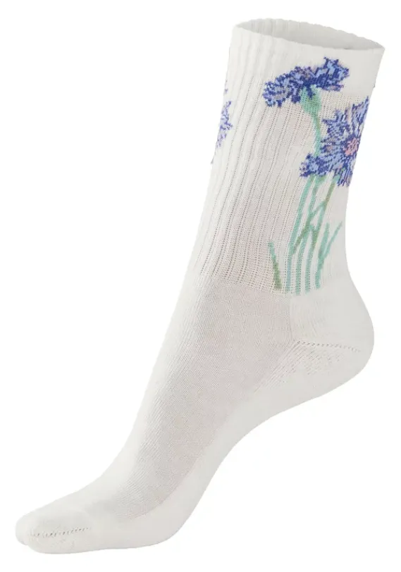 Socken|LASCANA Basicsocken 4X Ecru