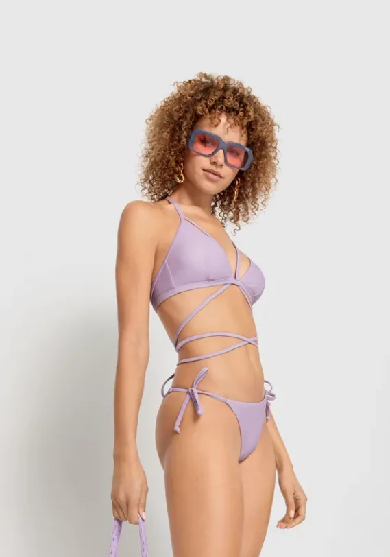 Bikini-Unterteile|LSCN by LASCANA Bikini-Hose"Gina" Lila