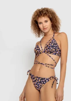 Bikini-Unterteile|LSCN by LASCANA Bikini-Hose"Lavista" Schwarz Bedruckt