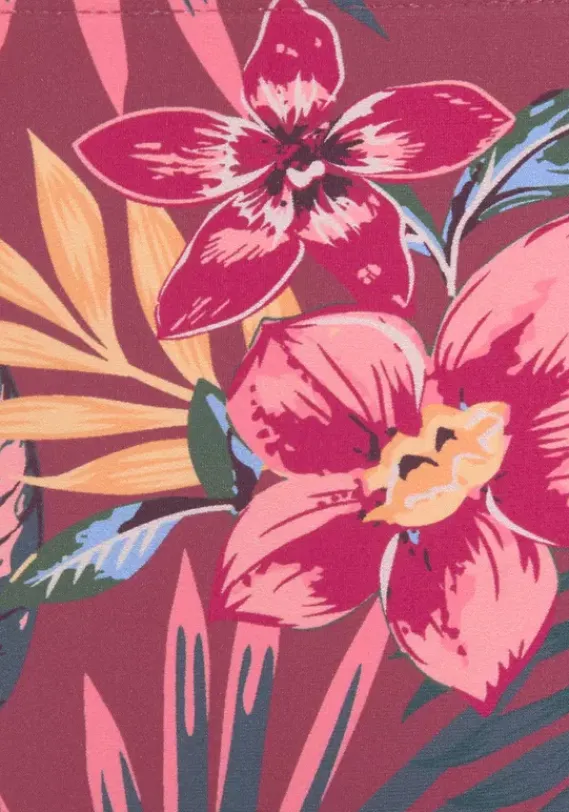 Bikini-Unterteile|s.Oliver Bikini-Hose"Marika" Rostrot-Bedruckt