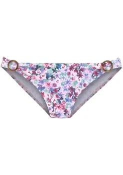 Bikini-Unterteile|s.Oliver Bikini-Hose"Scatter" Lila-Bedruckt