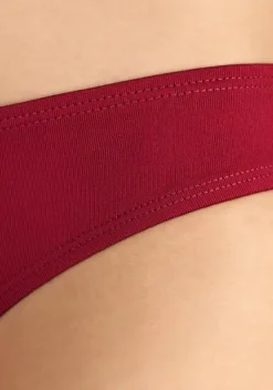 Slips|Vivance active Bikinislip Rot, Schwarz, Weis