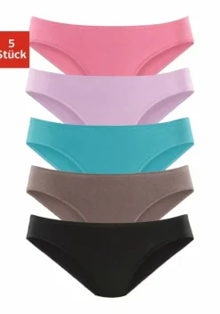 Slips|petite fleur Bikinislip Pink, Turkis, Lila, Taupe, Schwarz