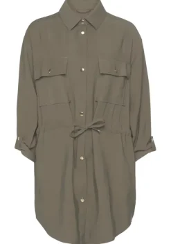 Jacken & Mantel|LASCANA Blusenjacke Khaki