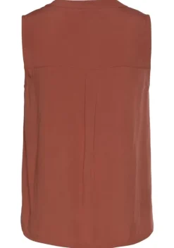 Blusen|LASCANA Blusentop Terrakotta