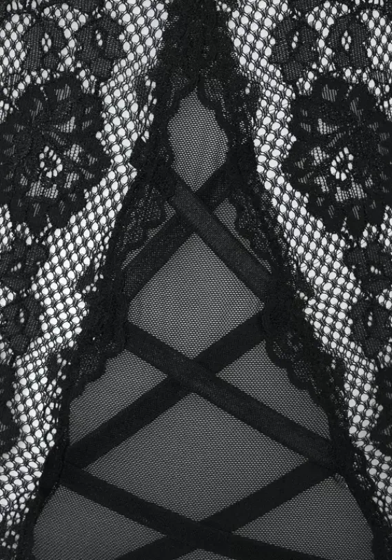 JETTE Spitzen-Bodys<Body