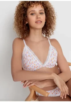 Bhs Ohne Bugel|LSCN by LASCANA Bralette Weis Bedruckt