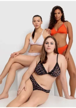 Bhs Ohne Bugel|LSCN by LASCANA Bralette Weis Bedruckt