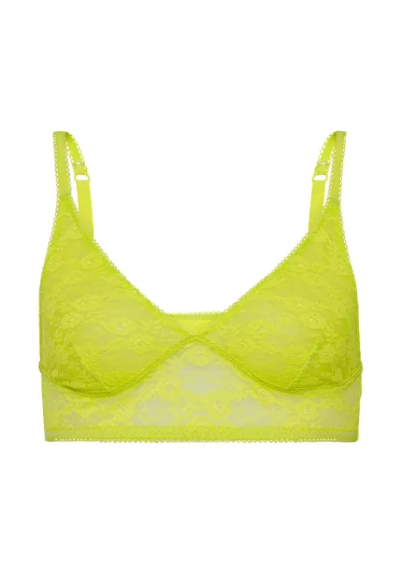 Bhs Ohne Bugel|LSCN by LASCANA Bralette Lime Punch