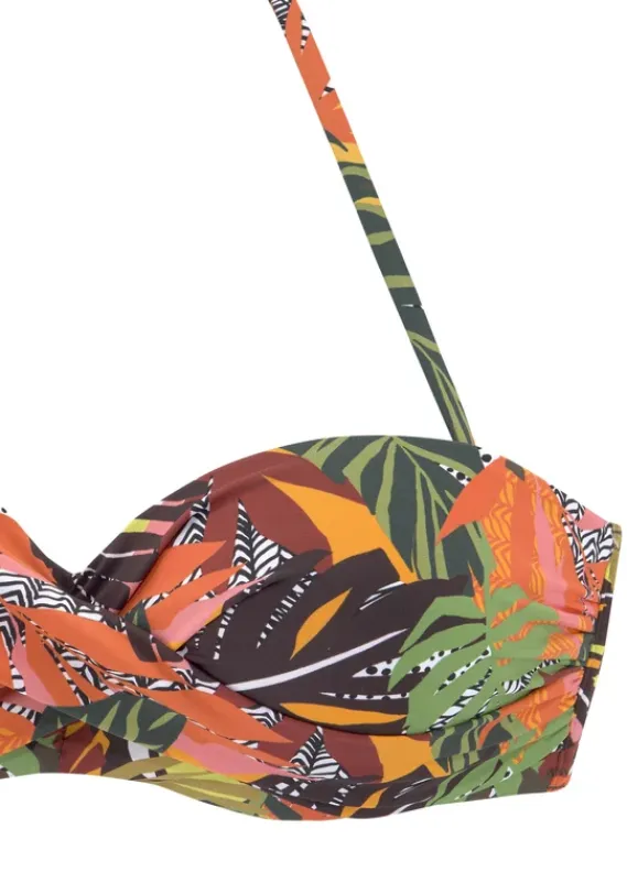 Vivance Bandeau-Bikinis<Bugel-Bandeau-Bikini"Foglia"