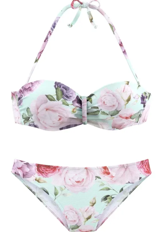 LASCANA Bandeau-Bikinis<Bugel-Bandeau-Bikini"Rose"