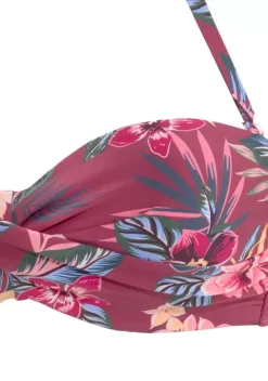 Grose Cups|s.Oliver Bugel-Bandeau-Bikini-Top