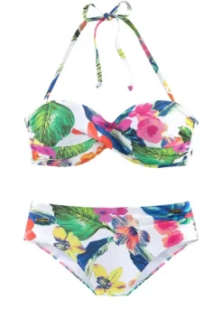 LASCANA Bandeau-Bikinis<Bugel-Bandeau-Bikini"Tropic"