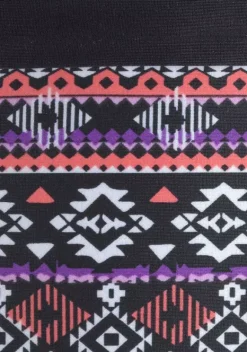 Grose Cups|LASCANA Bugel-Bikini Schwarz-Bunt