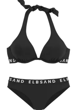 Grose Cups|Elbsand Bugel-Bikini"Edith" Schwarz