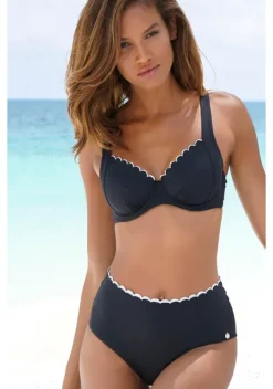 Grose Cups|LASCANA Bugel-Bikini-Top"Camilla" Schwarz