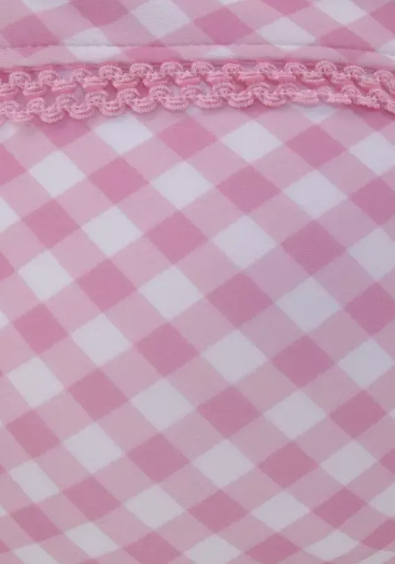 Grose Cups|Buffalo Bugel-Bikini-Top"Karo" Rosa-Kariert