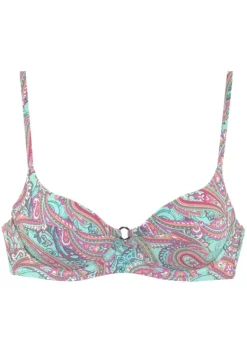 Bikini-Oberteile|Venice Beach Bugel-Bikini-Top"Paislee" Mint-Bedruckt