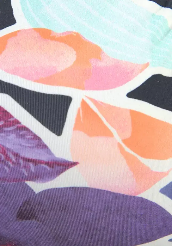 Grose Cups|Sunseeker Bugel-Bikini-Top"Tahiti" Marine-Bedruckt