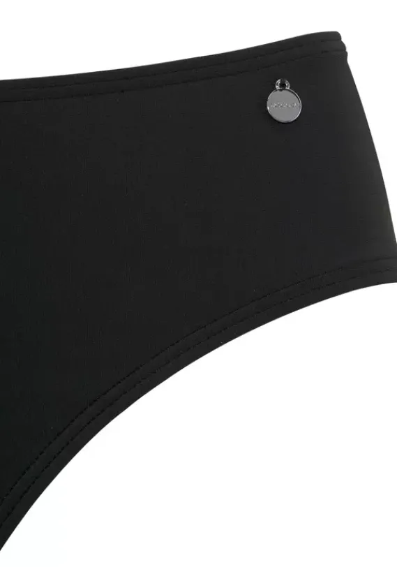 Grose Cups|LASCANA Bugel-Tankini Schwarz-Creme