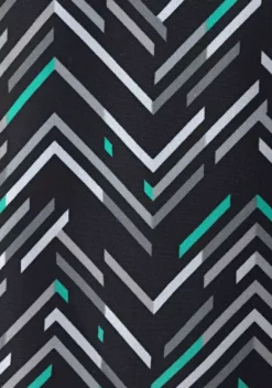 Grose Cups|LASCANA Bugel-Tankini Schwarz-Bedruckt