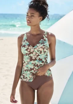 Tankinis|s.Oliver Bugel-Tankini"Shina" Braun-Mint