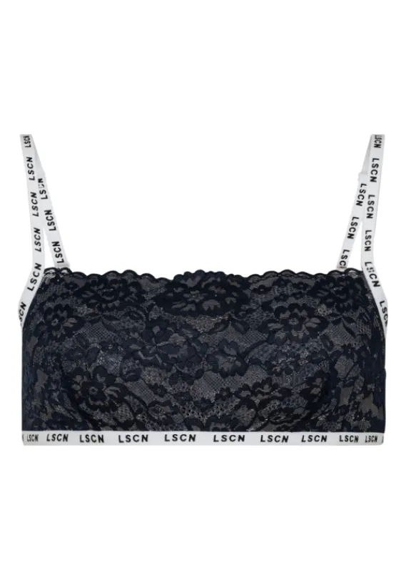 Bhs Ohne Bugel|LSCN by LASCANA Bustier Blue Night