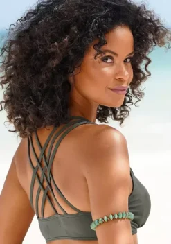 Bustier-Bikinis|Bruno Banani Bustier-Bikini Oliv