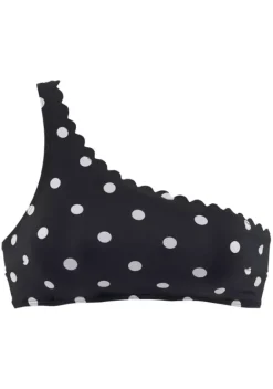 Bustier-Bikinis|LASCANA Bustier-Bikini-Top"Jada" Schwarz-Weis