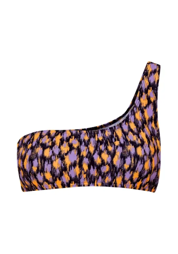 Bustier-Bikinis|LSCN by LASCANA Bustier-Bikini-Top"Lavista" Schwarz Bedruckt