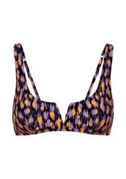 Bustier-Bikinis|LSCN by LASCANA Bustier-Bikini-Top"Lavista" Schwarz Bedruckt