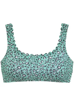 Bustier-Bikinis|LASCANA Bustier-Bikini-Top"Mae" Mint-Bedruckt