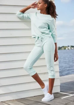 Lange Hosen|H.I.S Caprihose Hellmint